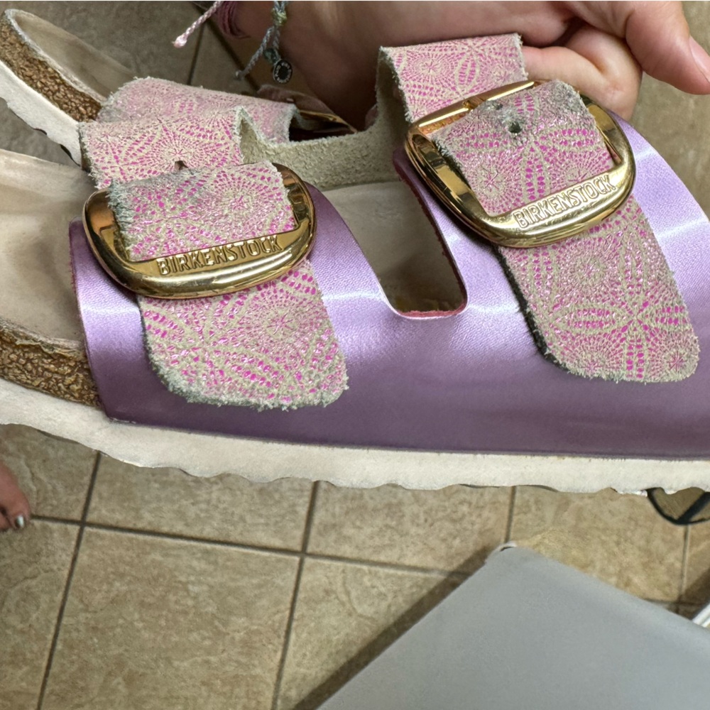Gently Worn Patterned Birkenstocks - image 7